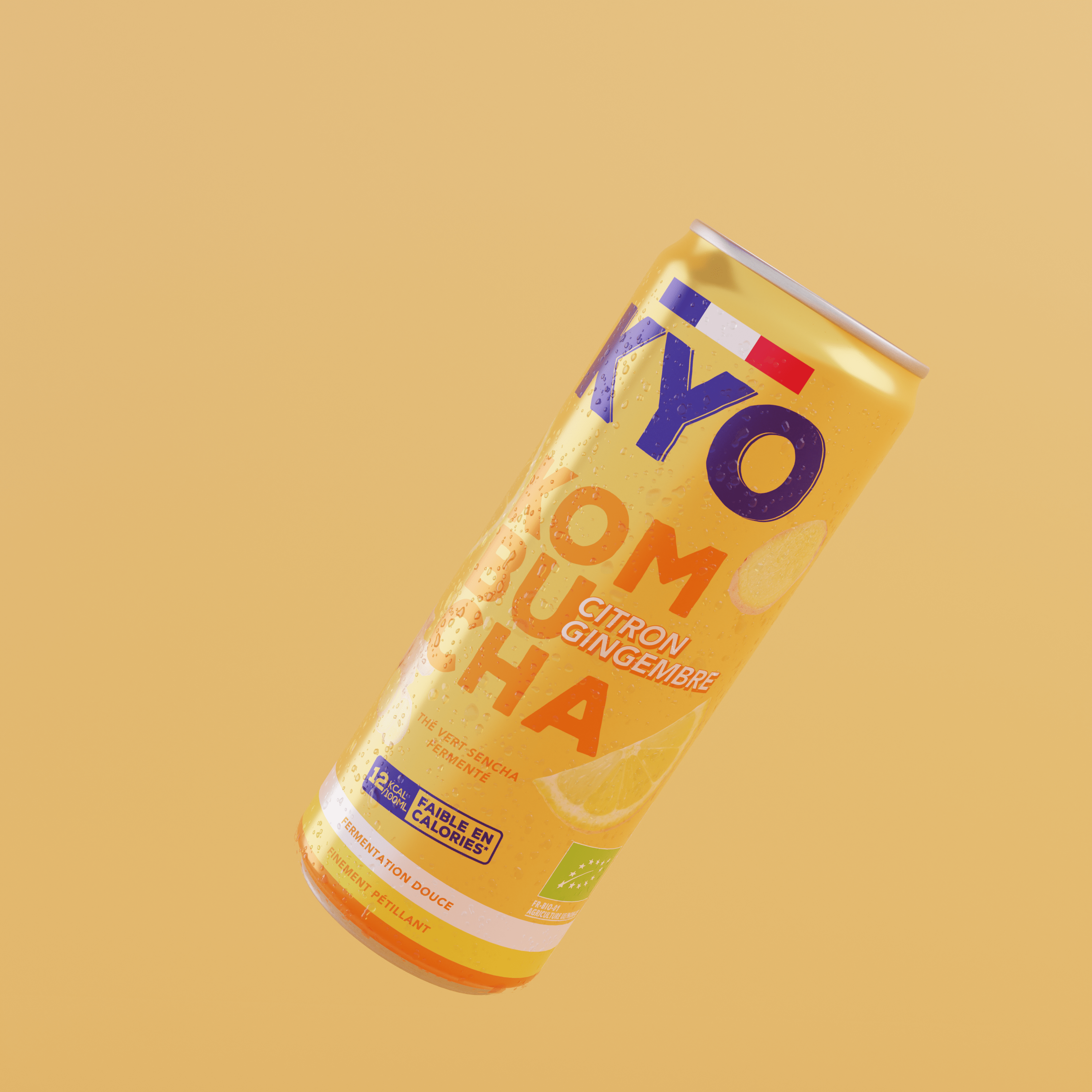 KYO KOMBUCHA - Kyo Kombucha Citron Gingembre (8 x 33cl)