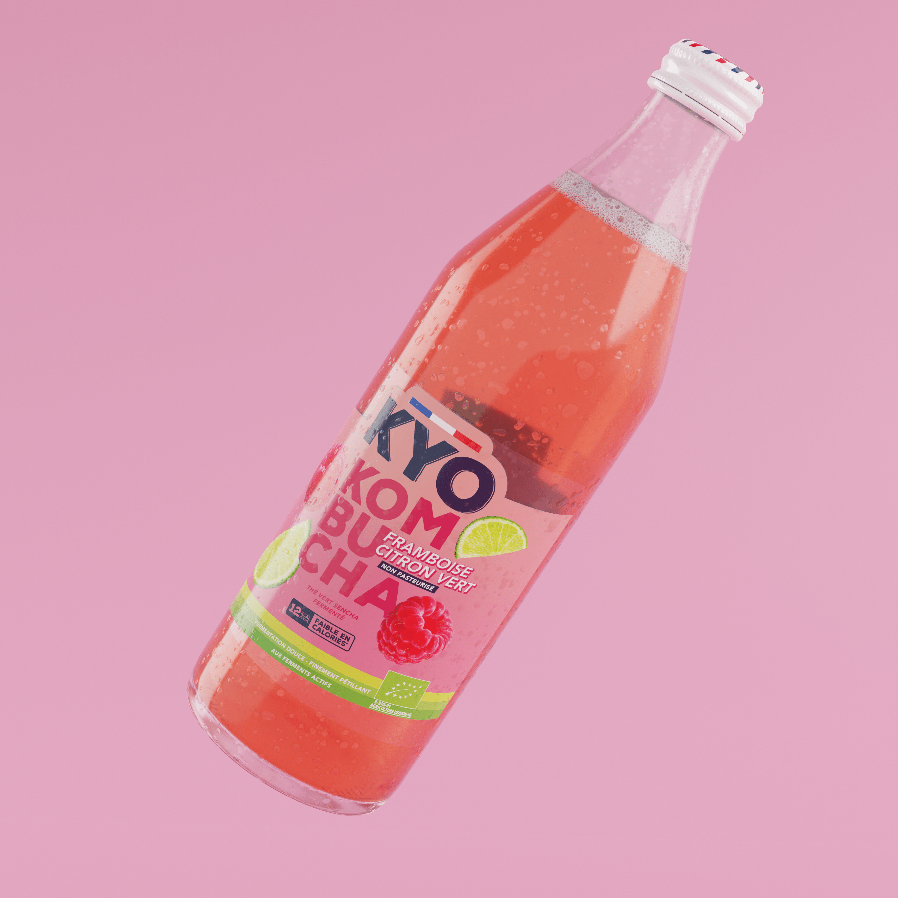 KYO KOMBUCHA - Vive Framboise Citron vert