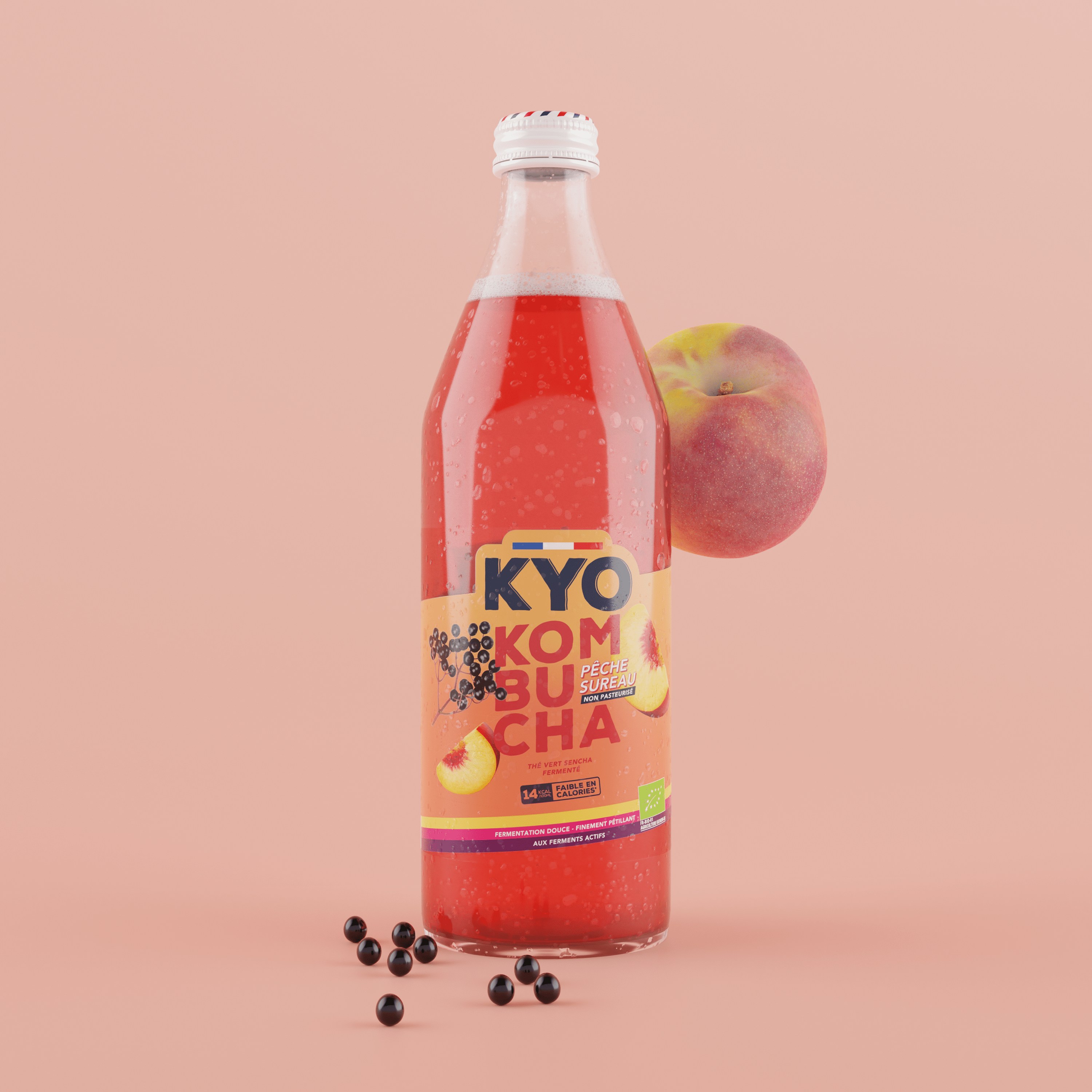 KYO KOMBUCHA - Vive Peche Sureau